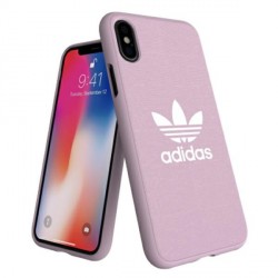 Adidas iPhone XS / X Case / Cover OR Molded Canvas Pink