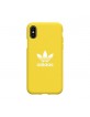 Adidas iPhone X / Xs Hülle / Case / Cover Moulded CANVAS gelb