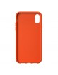 Adidas iPhone XR case / cover OR Moudled Suede orange