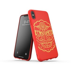 Adidas iPhone X / Xs Hülle / Case / Cover OR Moulded CNY Rot