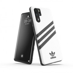 Adidas Huawei P30 Pro OR Molded PU Case Cover White / Black