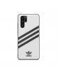 Adidas Huawei P30 Pro OR Moulded PU Case Cover Hülle weiß / schwarz