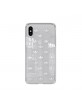 Adidas iPhone XS / X case / cover OR Snap ENTRY silver