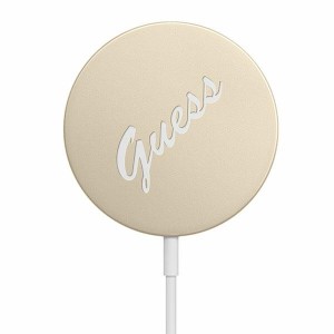 Guess Qi induction charger 15W MagSafe Vintage Gold