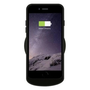 Zens Single Wireless Charger Round black induction charger