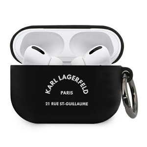 Karl Lagerfeld AirPods Pro Silicone Case Cover RSG Black