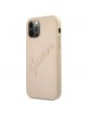 Guess iPhone 12 Pro Max Case Gold Saffiano Vintage