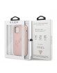 Guess iPhone 12 Pro Max Case Pink Saffiano Vintage