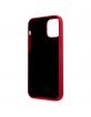 Karl Lagerfeld iPhone 12/12 Pro silicone case Stack Logo red