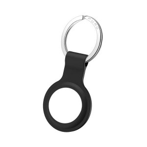 Puro AirTag Case Cover Keychain ICON Silicone Black