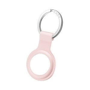 Puro AirTag Case Cover Case Keychain ICON silicone sand pink
