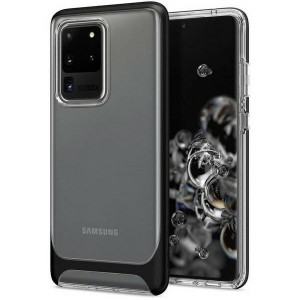 Spigen Samsung S20 Ultra Neo Hybrid Schwarz Case Cover Hülle