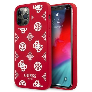 Guess iPhone 12 / 12 Pro Case Cover Peony Red