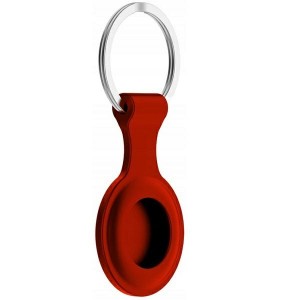 Schlüsselanhänger Apple AirTag Silikon Rot