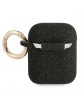 Guess AirPods 1 / 2 Case Cover silicone glitter black