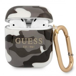 Guess AirPods 1 / 2 Case Cover Collection Camo black