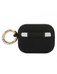 Guess AirPods Pro Case Cover Silicone Vintage Script black