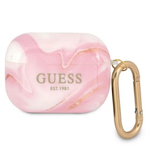 Guess AirPods Pro Case Cover Hülle Kollektion Marmor rose