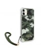 Guess iPhone 11 Case Cover Hülle khaki Camo