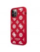 Guess iPhone 12 Pro Max Case Cover Hülle Silikon Peony Rot