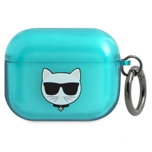 Karl Lagerfeld AirPods Pro Case Cover Choupette Blue