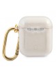 Guess AirPods 1 / 2 Case Cover Collection Glitter Gold