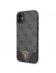 GUESS iPhone 11 Case Cover 4G Triangle Gray