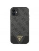 GUESS iPhone 11 Case Cover 4G Triangle Gray