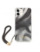 Guess iPhone 12 Mini Case Cover Hülle Marmor Grau
