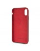 Mercedes iPhone Xr Case Cover Cover Red Silicone Line