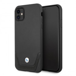 BMW iPhone 11 Case Cover Perforate Black