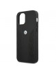 BMW iPhone 12 / 12 Pro Case Cover Curve Perforate Black