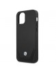 BMW iPhone 12 / 12 Pro Case Cover Perforate Black