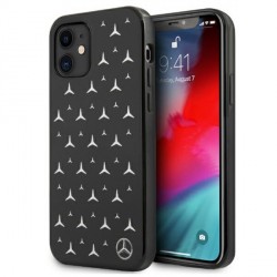 Mercedes iPhone 11 Case Cover Black Stars Pattern