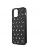 Mercedes iPhone 12 / 12 Pro Case Cover Black Stars Pattern