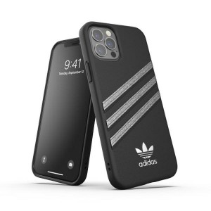 Adidas iPhone 12 Pro Hülle Case Cover OR Moulded Woman Schwarz