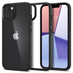 Spigen iPhone 13 Mini Hülle Case Cover Ultra Hybrid transparent schwarz