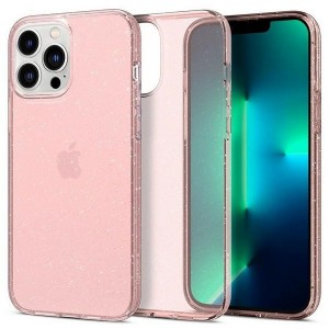 Spigen iPhone 13 Pro Hülle Case Cover Liquid Crystal Glitter Rose