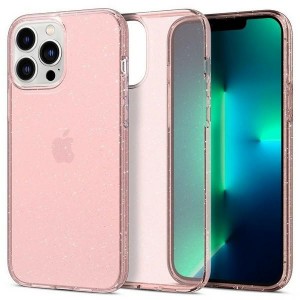 Spigen iPhone 13 Pro Max Hülle Case Cover Liquid Crystal Glitter Rose