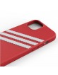 Adidas iPhone 13 Pro OR Moulded PU Hülle Case Cover Rot