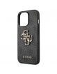 Guess iPhone 13 Pro Case Cover 4G Big Metal Logo Gray