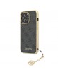Guess iPhone 13 Pro Case Cover 4G Charms Gray