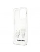 Karl Lagerfeld iPhone 13 Pro Max Case Cover Karl & Choupette Transparent