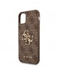 Guess iPhone 11 Pro Case Cover 4G Big Metal Logo Brown