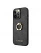 Guess iPhone 13 Pro Max Case Cover Gray 4G with ring stand