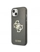 Guess iPhone 13 mini Case Cover Glitter 4G Big Logo Black