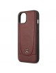 Mercedes iPhone 13 mini Case Cover leather Urban Line red