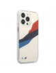 BMW iPhone 13 Pro Hülle Case Cover Tricolor Motorsport Transparent