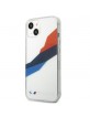 BMW iPhone 13 Hülle Case Cover Tricolor M Power Transparent
