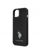 US Polo iPhone 13 mini Case Cover Horses Logo Black